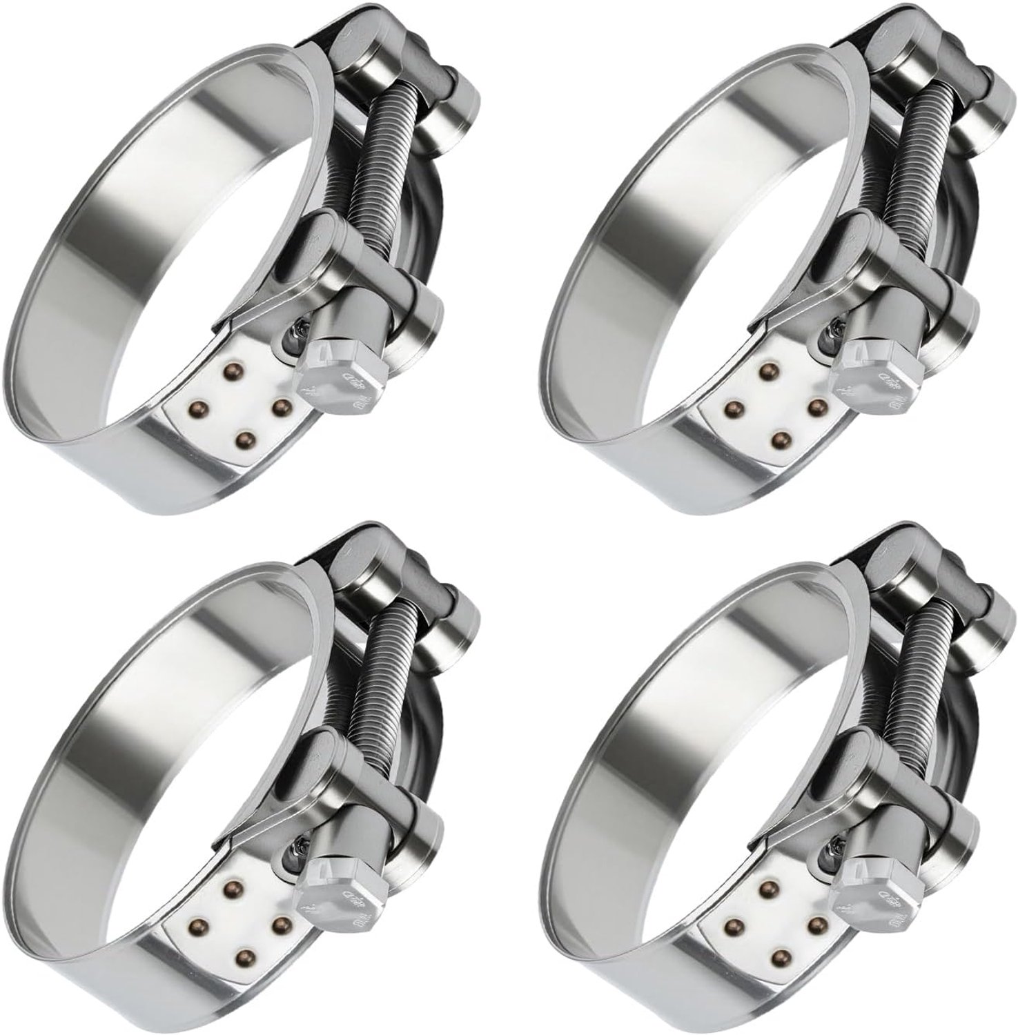 Slangklemmen 44-47 mm - roestvrij staal W4 - zware belasting - voor turbolader - ShopVlot