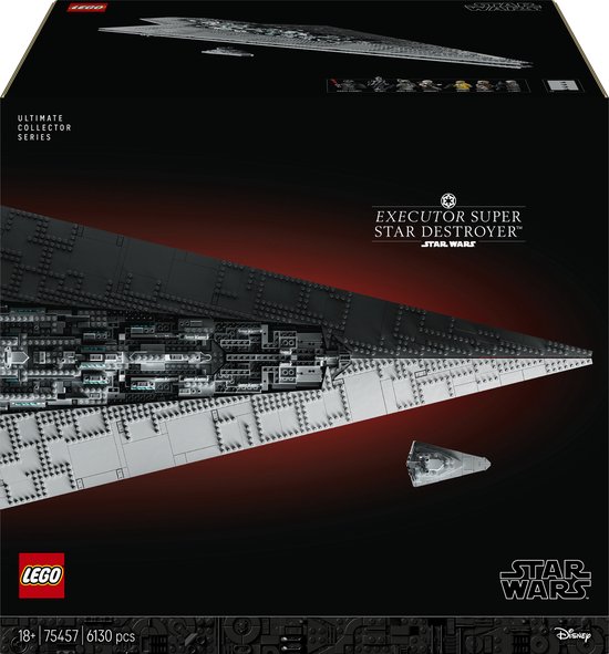 LEGO® Star Wars™ Executor Super Star Destroyer™ - Bouwset voor Volwassen Verzamelaars - 75457
