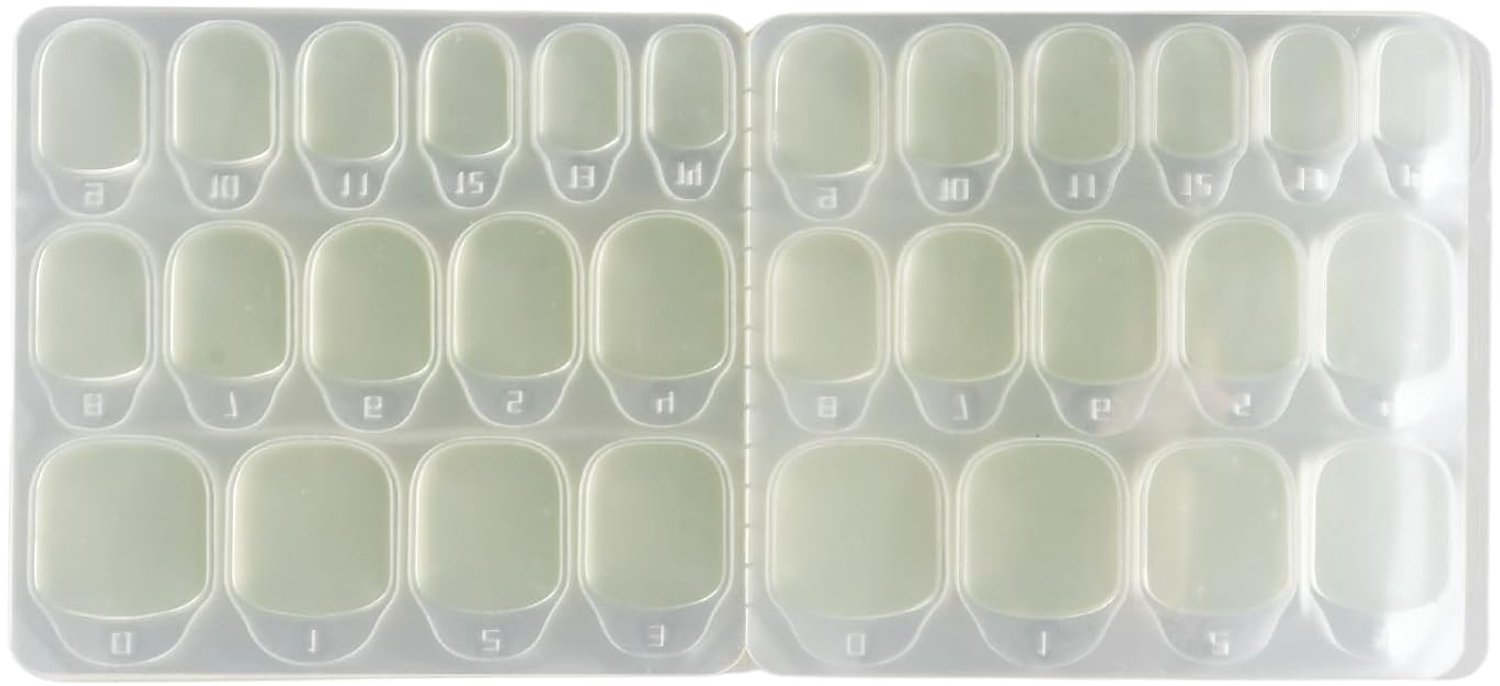 Nagellijmpads 600 stuks - transparant - dubbelzijdig - ideaal voor nagelkunst - ShopVlot