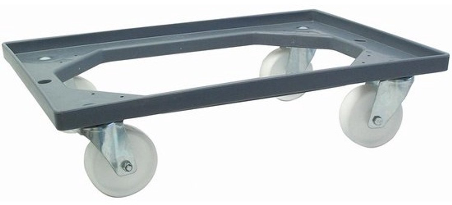 Rolplaat - Transportplateau - Zware Lasten Verplaatsen - Hoge Draagkracht - 62.5 x 43.5 cm