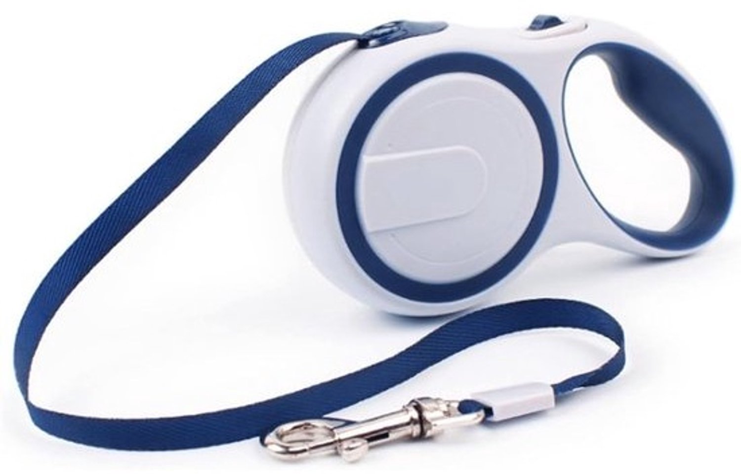 Oprolbare Hondenriem, 3M Hondenriem, Automatische Riem, Reflecterende Touwriem, Flexibele Hondenriem, Hondentrainingsriem For Honden Tot Max. 10 Kg (Color : Blue, Size : 3m)