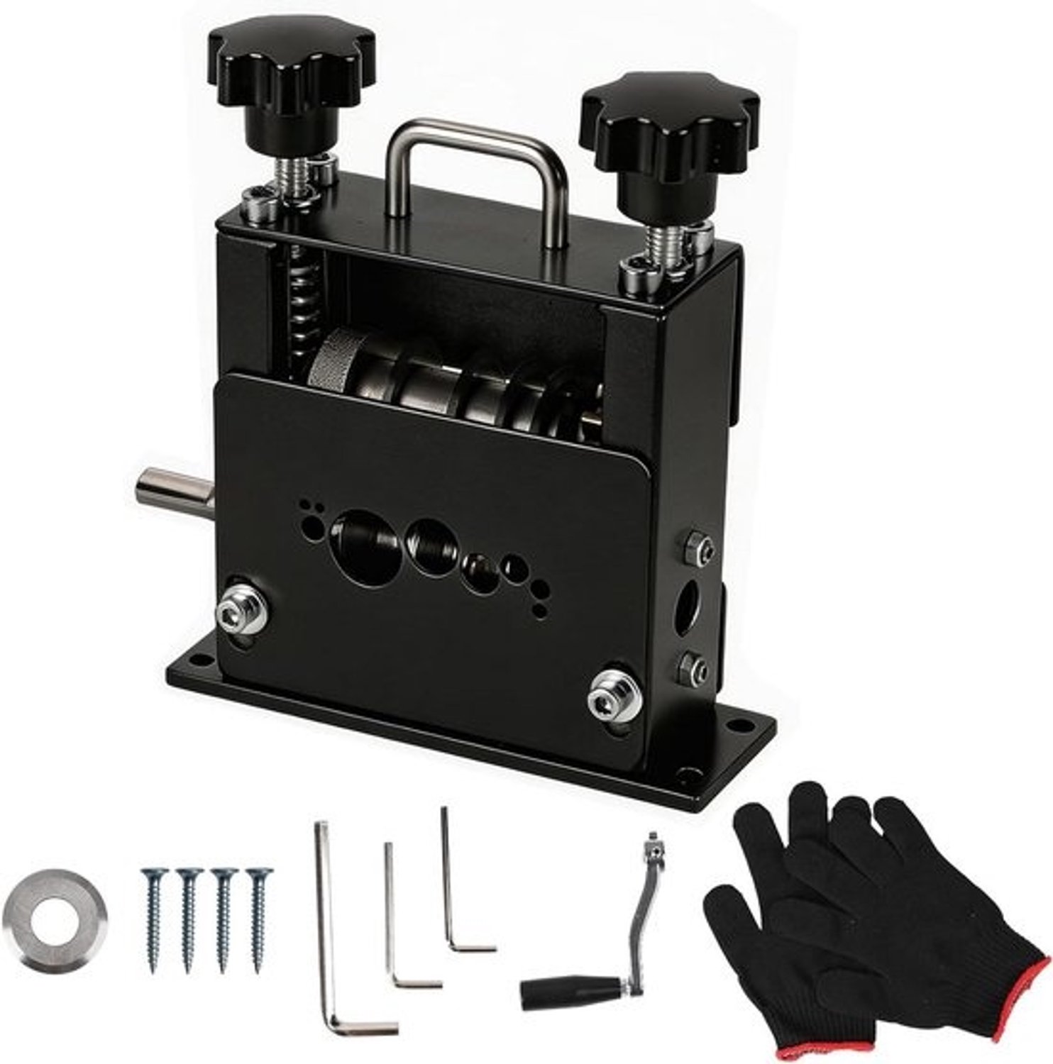 Kabelstripmachine - Draadstripper - Koper Recycling - 9 Stripkanalen - 2-17 mm - Zwart