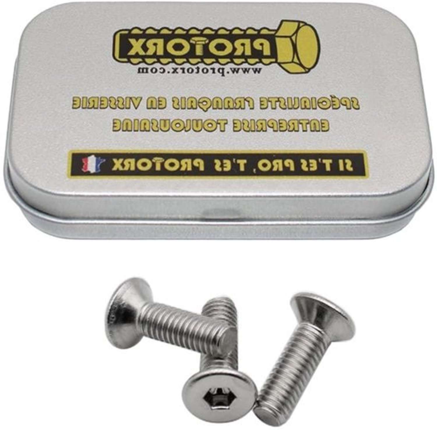 Verzonken Kop Schroeven - Cilinderkop Schroeven - Meubelmontage - Roestvrij Staal A2 - M3 x 10mm