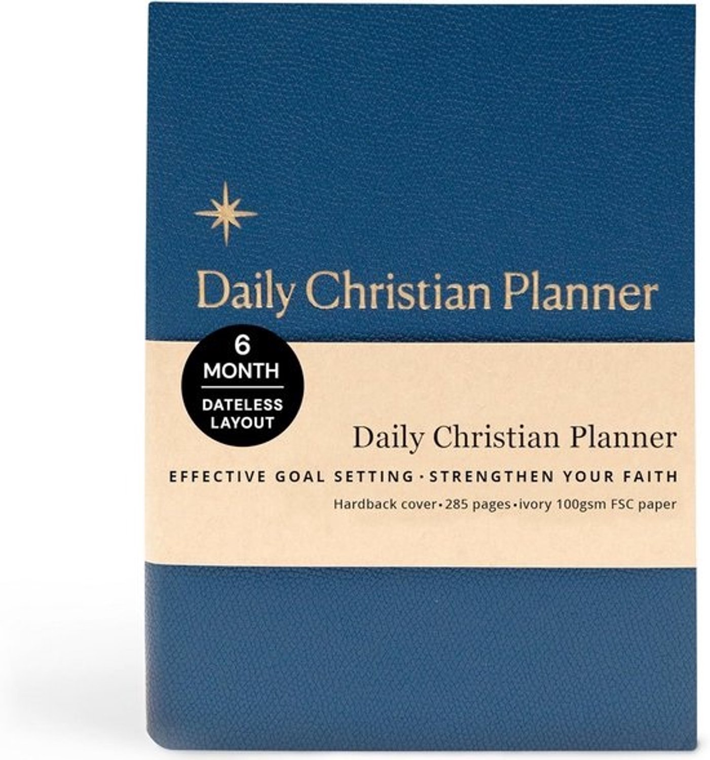 Christelijke planner voor dagelijks gebruik - doelen stellen, gebedsdagboek en bijbeldagboek