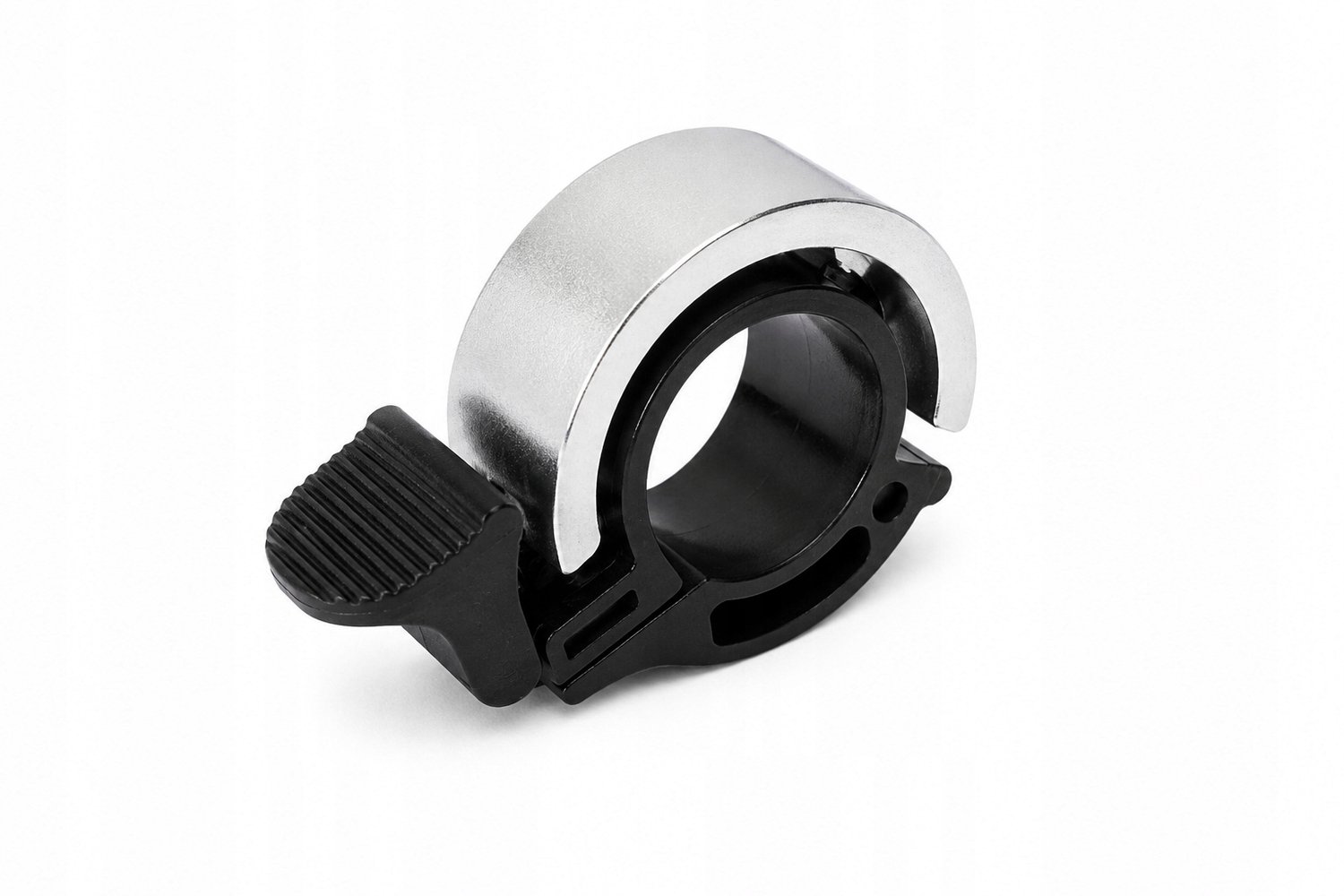 Luid Aluminium Fietsbel Zilver - Universeel 22-23mm