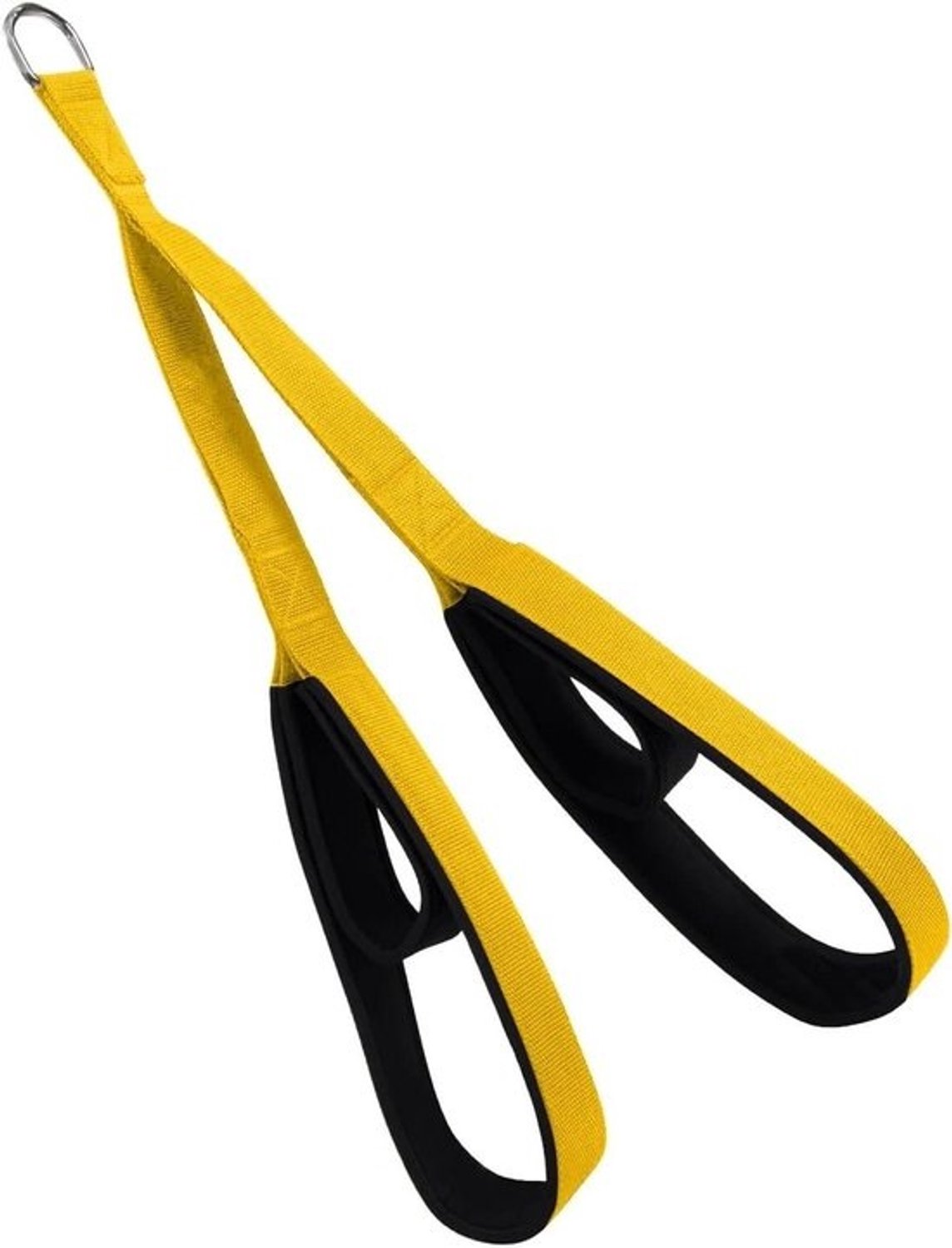 Triceps Touw - Kabel Bevestiging Gym - Kracht Training - Antislip Grip - 500 Gram - Geel