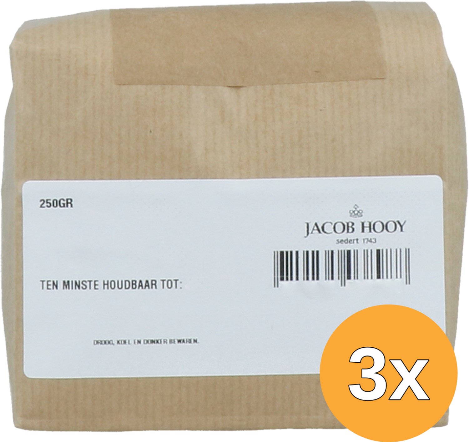 3x Jacob Hooy Hyssop (250 gr)