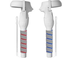 handle mount Oculus Quest 2 - wit - quick release - perfecte grip voor Beat Saber - ShopVlot