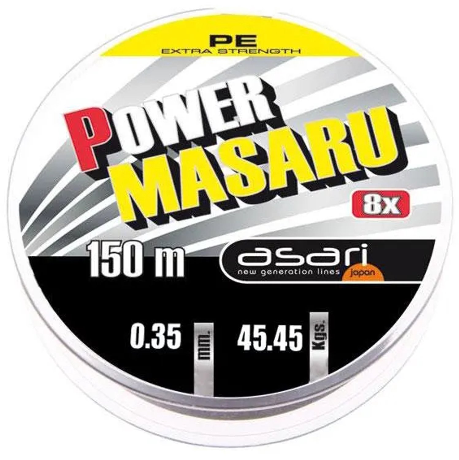 Asari Power Masaru Gevlochten Vislijn 150 M Groen 0.250 mm