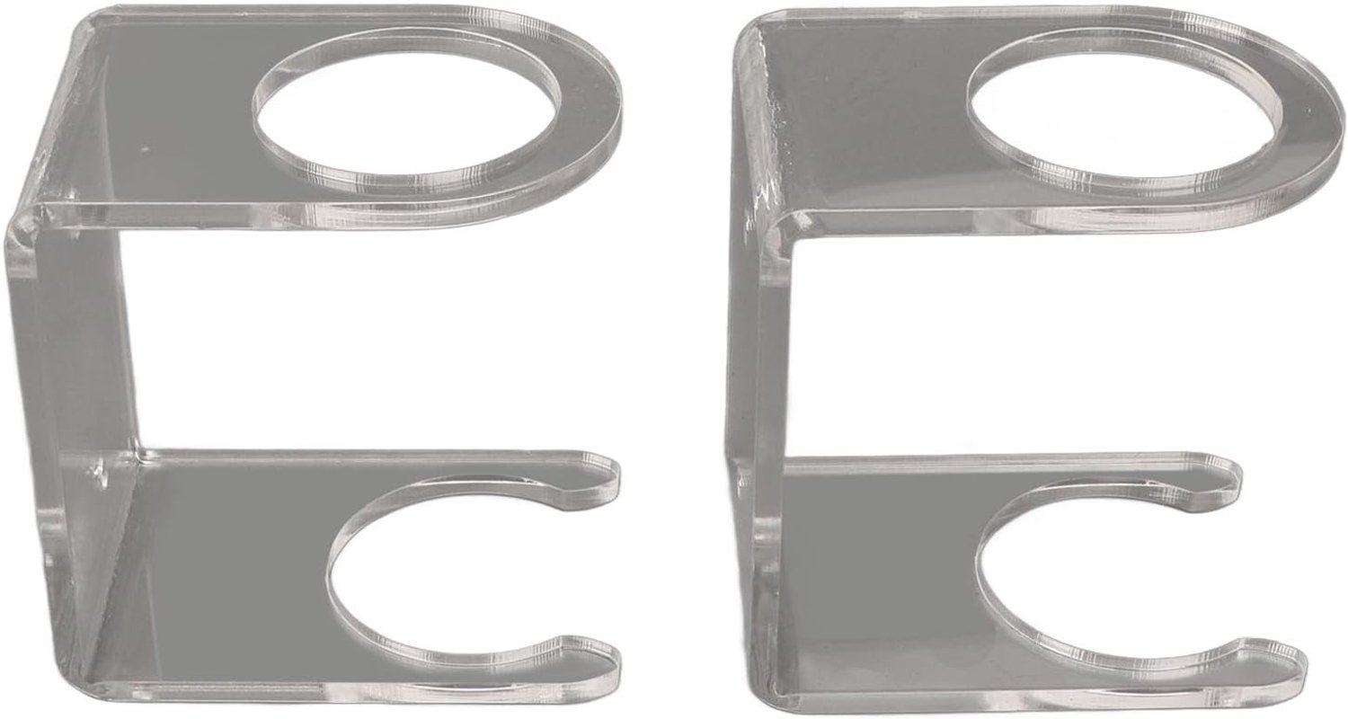 2 Pcs Baseball Bat Display Case, Acrylic Baseball Holder with Design for Double Protection, Vertical Bat and Baseball - ShopVlot