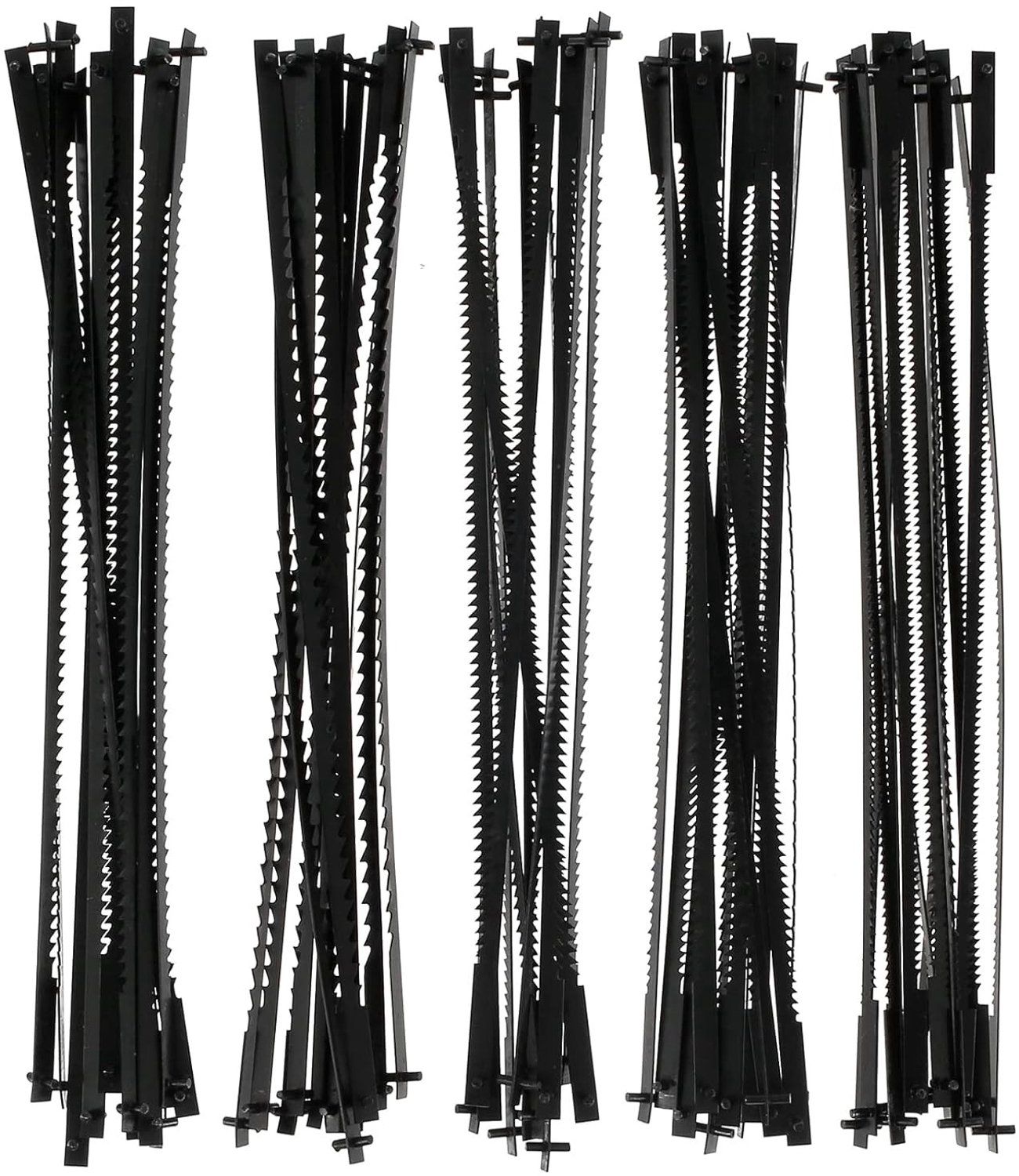 Decoupeerzaagbladset - 127 mm - 60 Stuks - Koolstofstaal - Voor Hout, Kunststof en Schuim