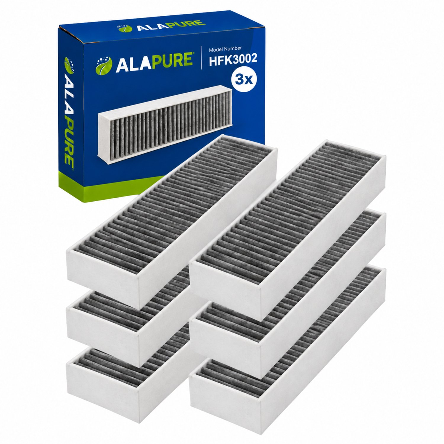3x Koolstoffilter voor Gaggenau 17003002 / 792273 / AA413110 / AA413111