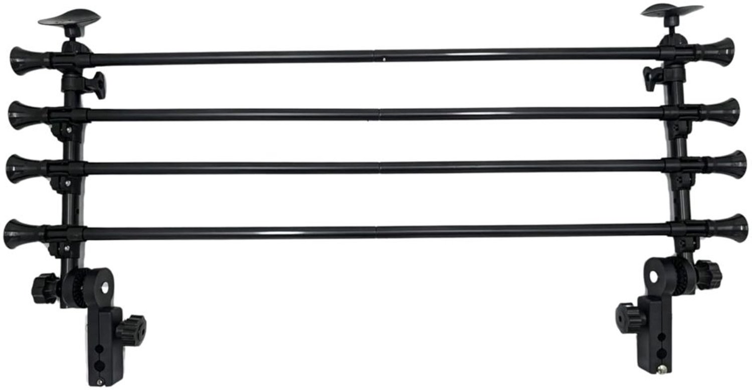 DailySupplies® Hondenrek Auto - Hondennet Universeel - Bagagerek-Zwart