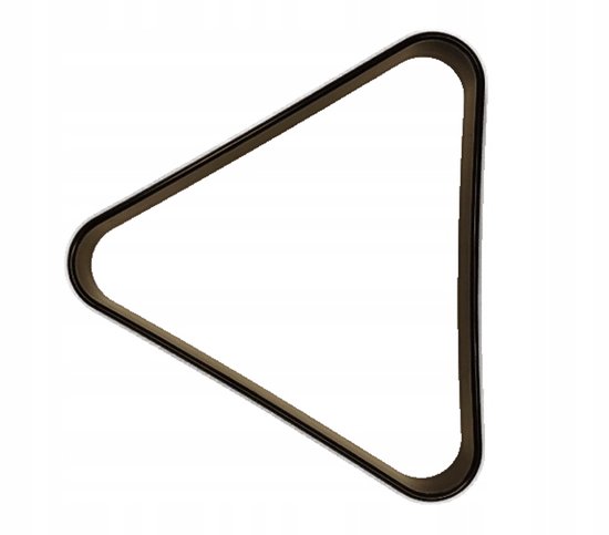 Zwarte Kunststof Biljartrekker voor Russische Piramide (68mm) — afbeelding 2