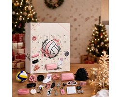 Ulisem - Volleyball Advent Calendar 2027 - 24 Dagen Volleybal Accessoires - Voor Tienermeisjes - Rally Days Countdown - Kerstboom Decoratie - Sport Cadeau Verpakking