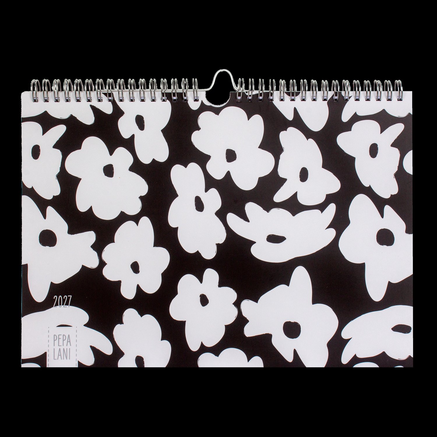 Pepa Lani Family Planner 2027 Zwart Wit Flowerbomb