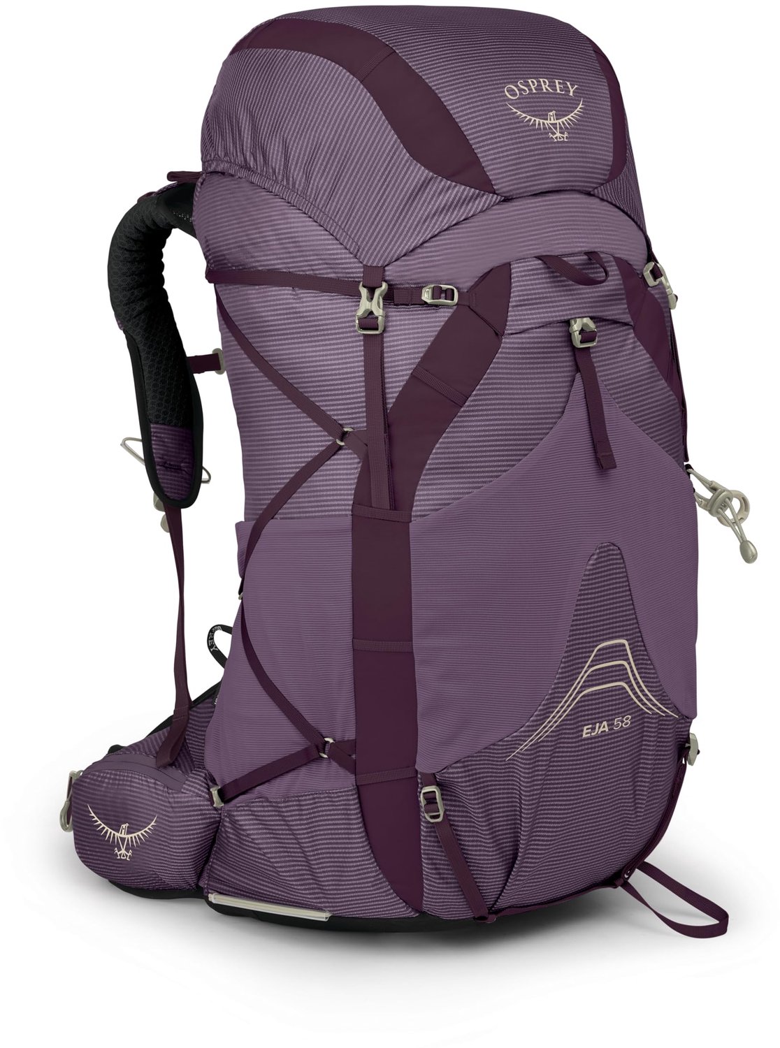 Osprey Eja 58 - Trekkingrugzak WXS/S 76 cm (purple dusk)