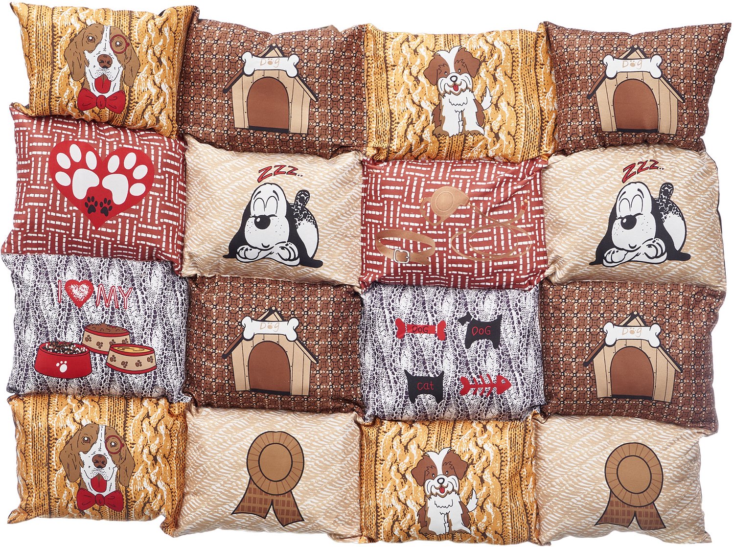 Mascow - Dierenmand - Hondenbed, met antislip onderkant, 65 x 95 cm