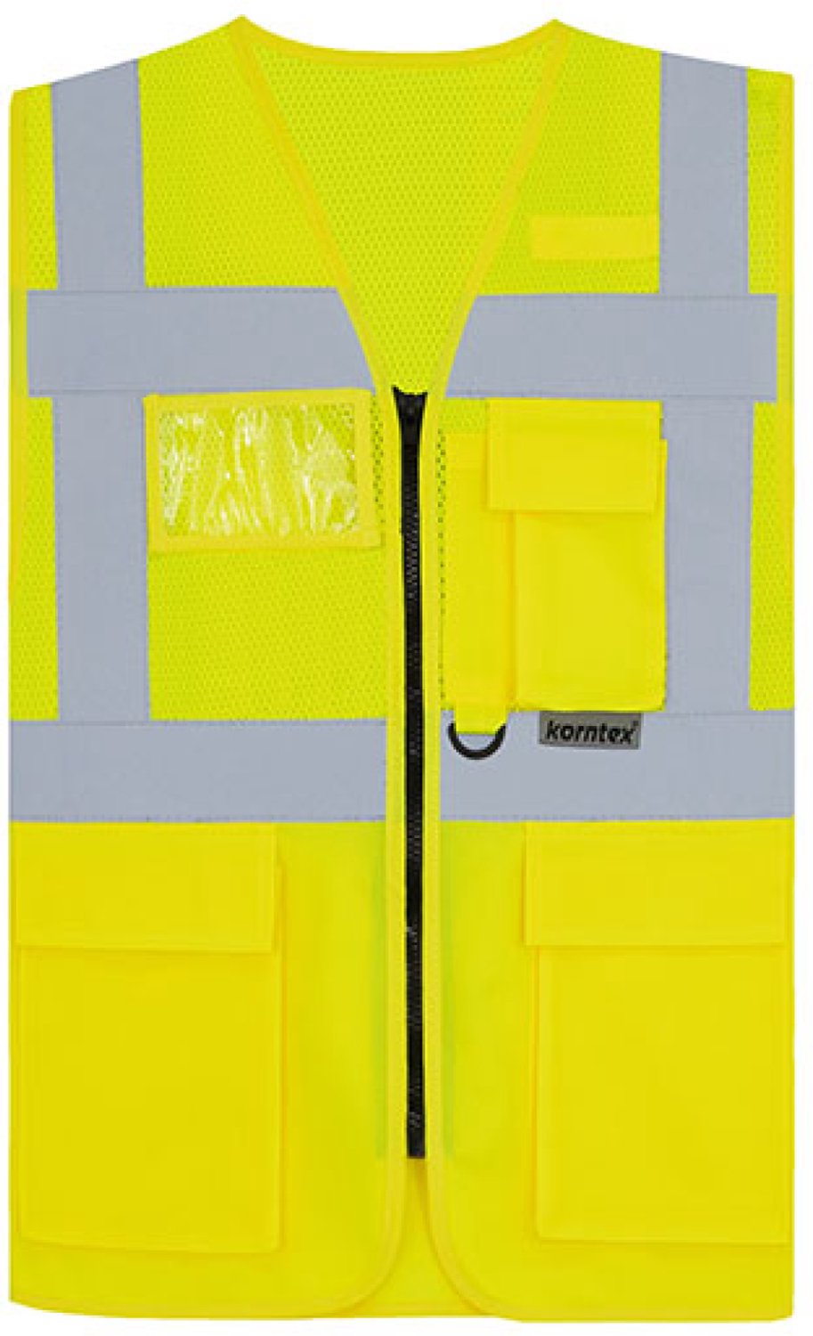 Korntex Multifunctional Hi-Vis Mesh-Vest Athens KX808 - Signal Yellow - S
