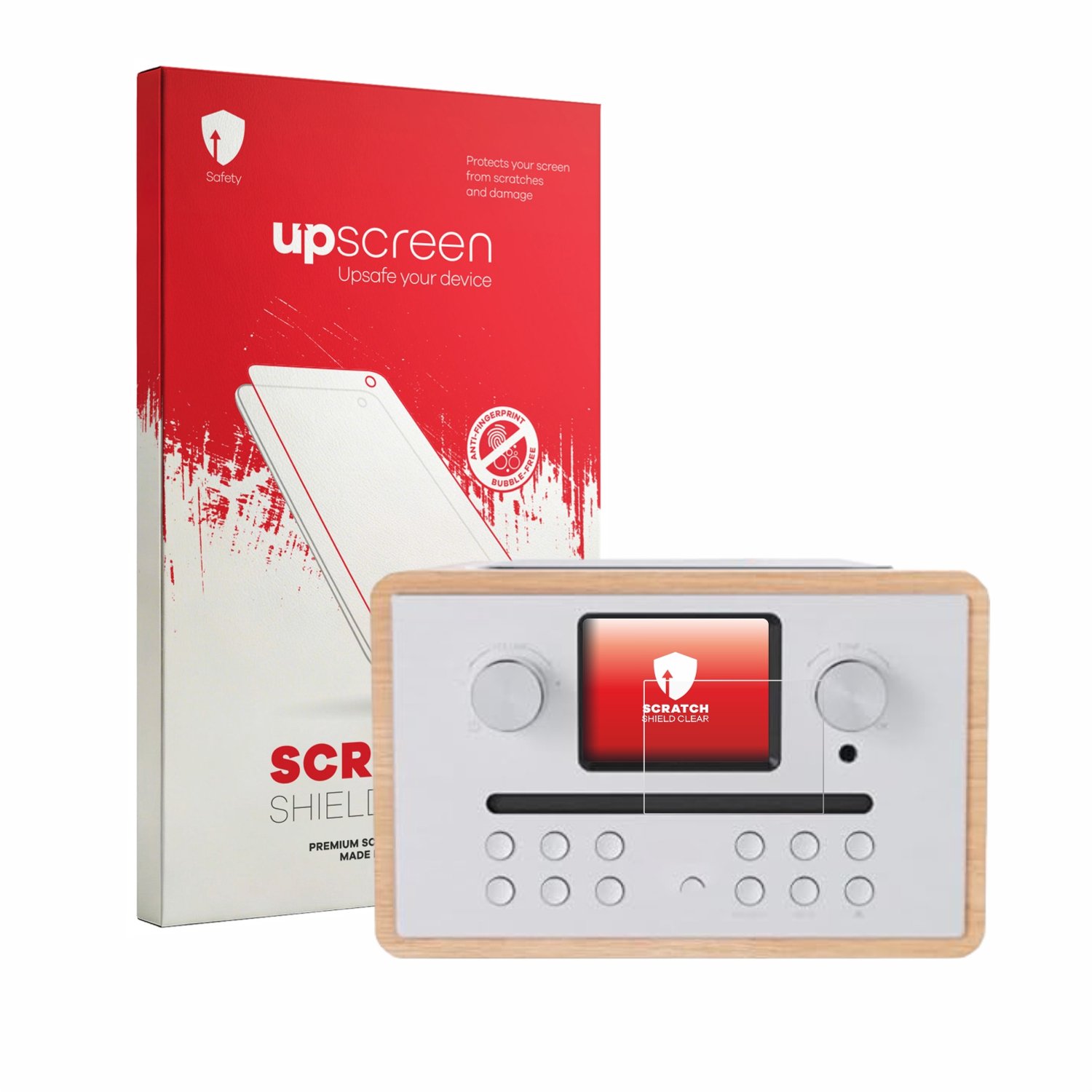 upscreen - Screenprotector voor Majority Homerton - Folie Beschermfolie transparant