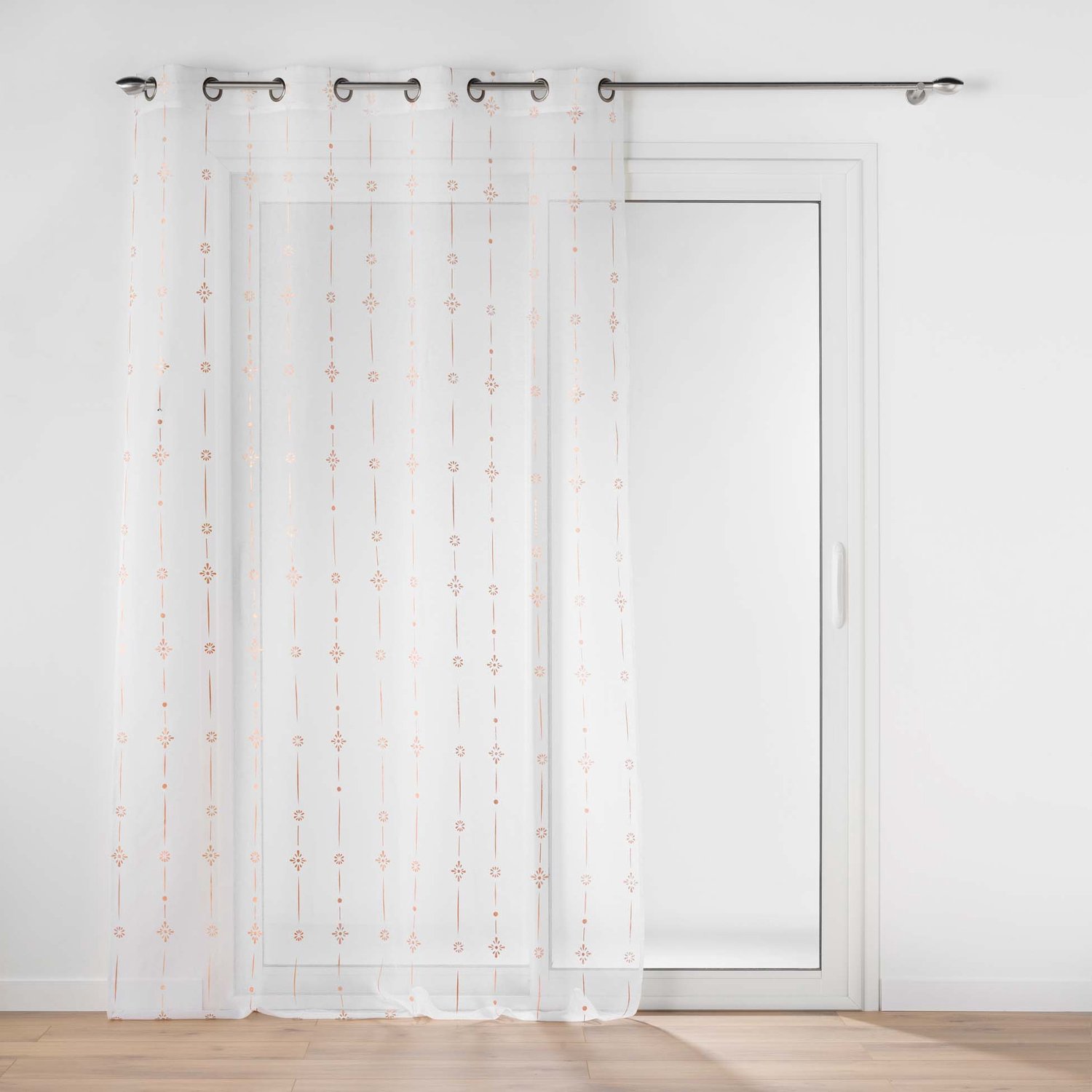 Douceur d'intérieur - Vitrage voor de woonkamer ARIANE, voile, 140 x 280 cm