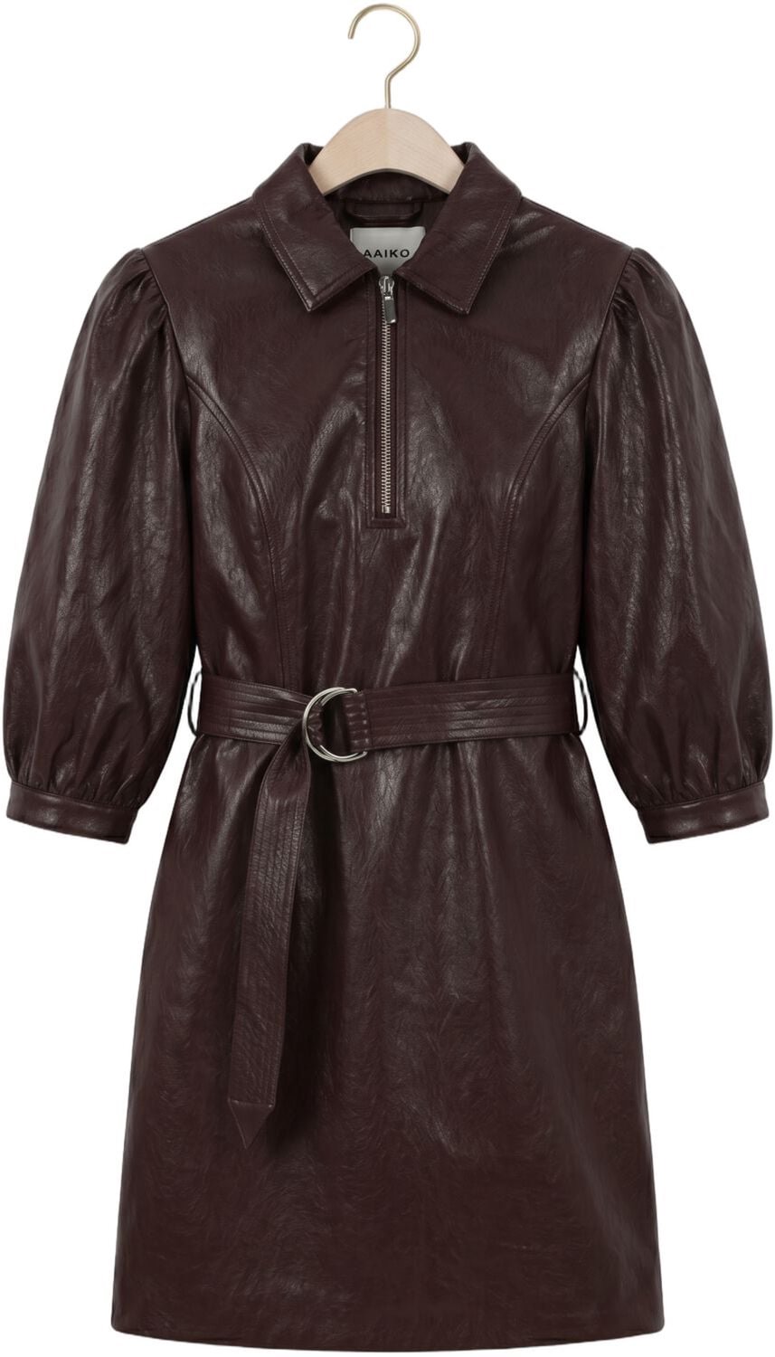 AAIKO Semira Pu 689 Jurken Dames - Jurk - Bruin - Maat XXL