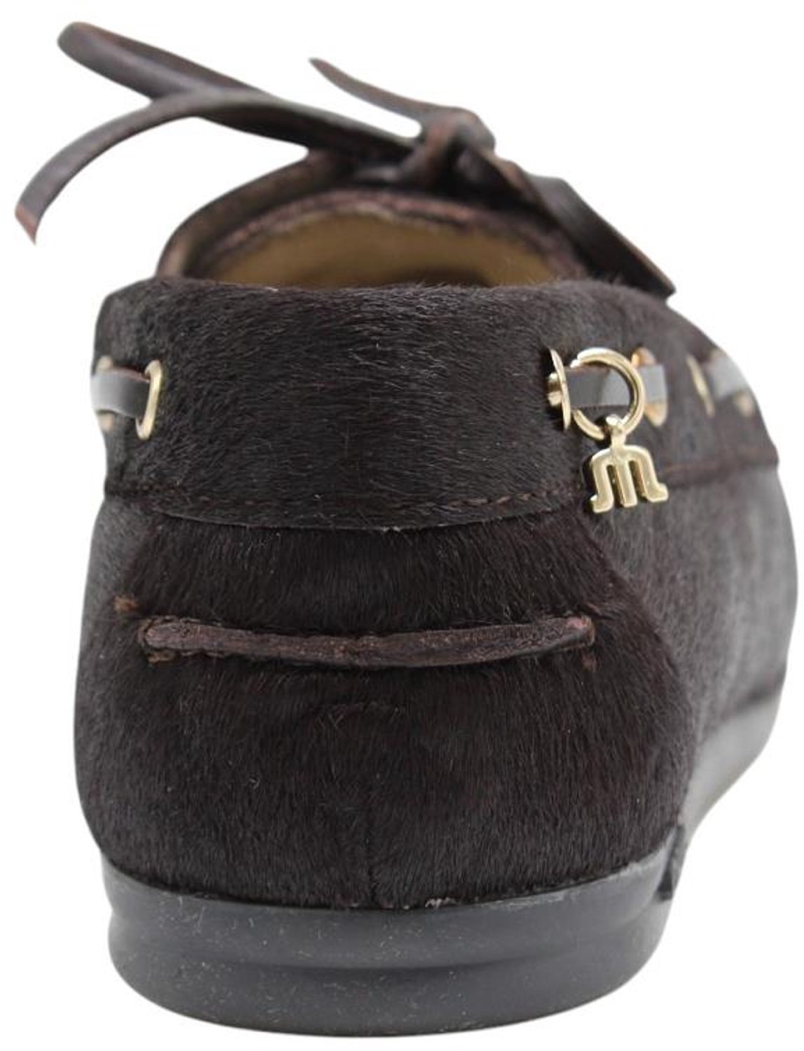 Maruti -Dames - bruin donker - ballerina's & mocassins - maat 38