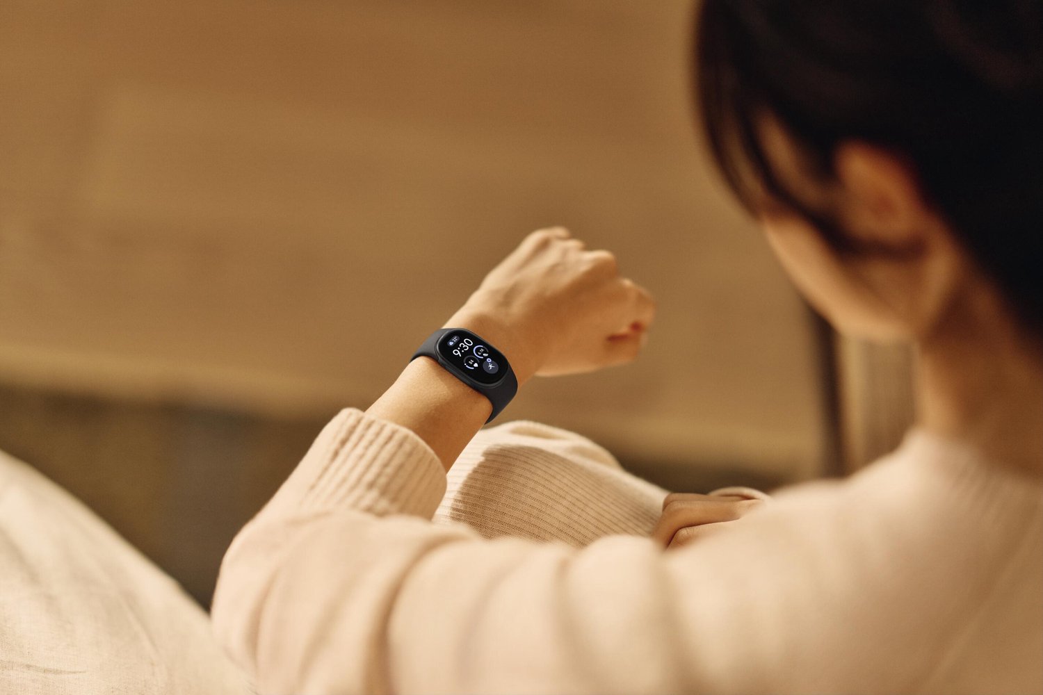 Google Fitbit Edge - Activity tracker - Satijn Pyriet/Olijf thumbnail 5