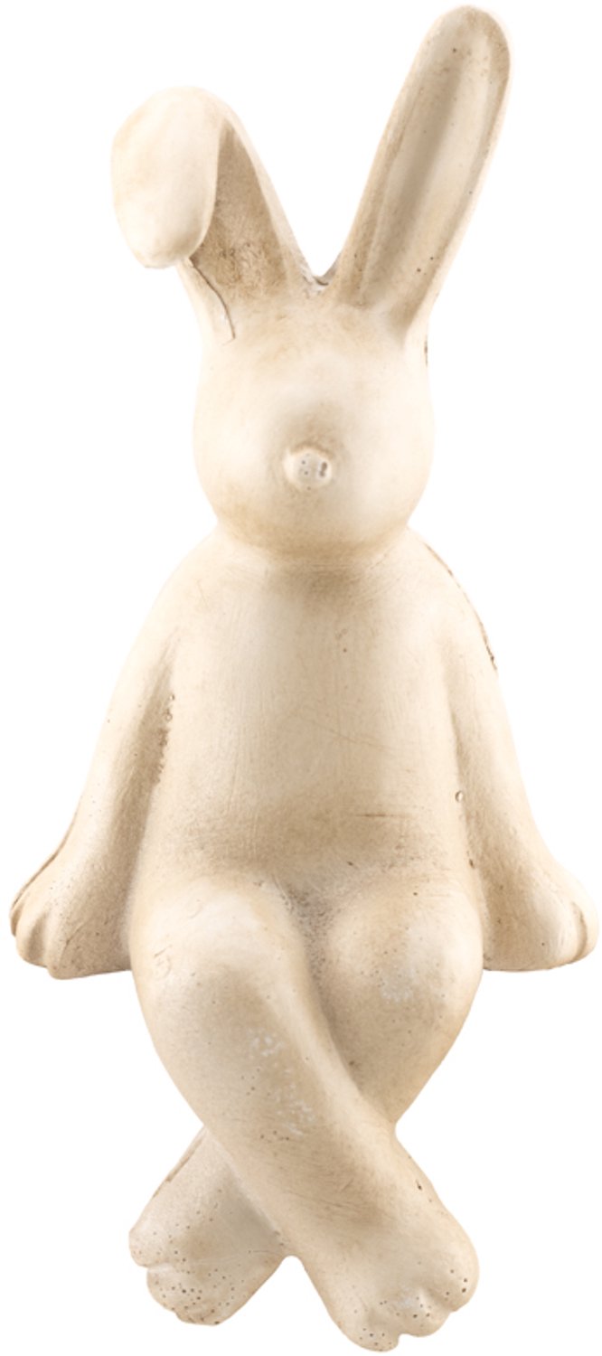 Aardewerk ornament bunny zittend L