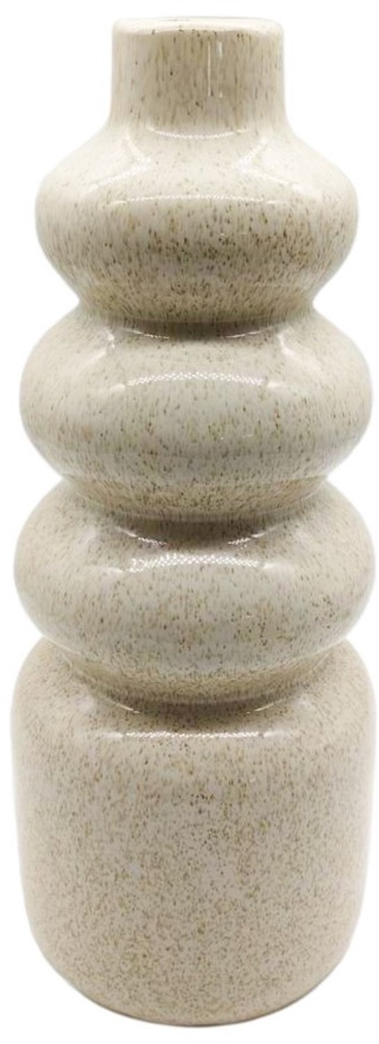 homebound by ky Aardewerk vaas bubbles beige Off-white