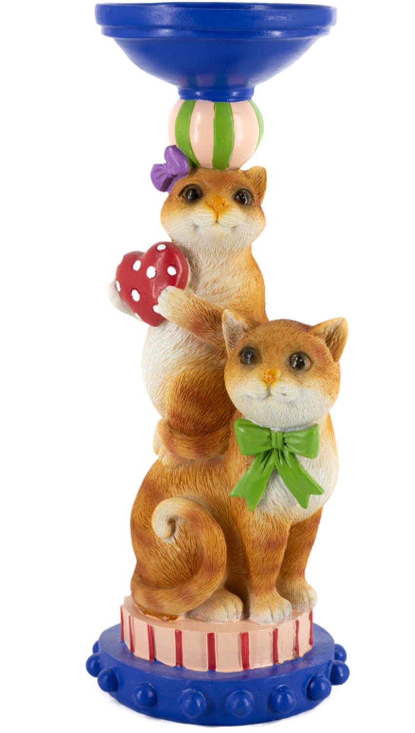 homebound by ky Kaarsenstandaard circus cats Multi