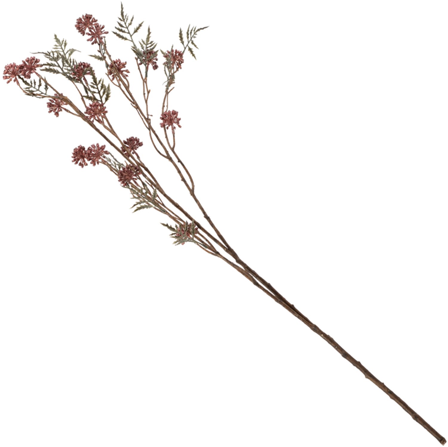 Kunsttak bes 105cm burgundy