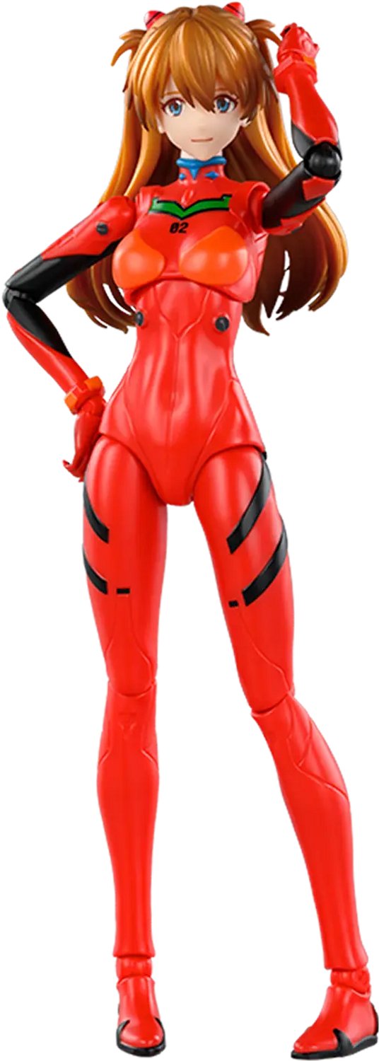 Blokees Evangelion Asuka Langley Plug Suit Fantastics 03 - 32-delige Actiefiguur Model Kit - 15 cm