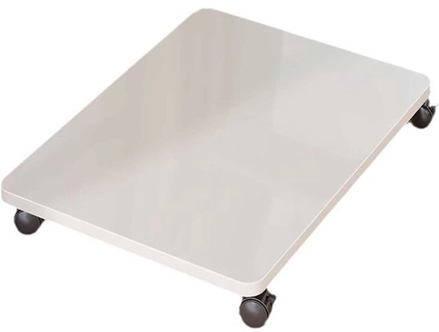 Meubelroller - Dolly trolley - Voor zwaar transport - Met remmen - 45 x 30 cm - Houtkleur