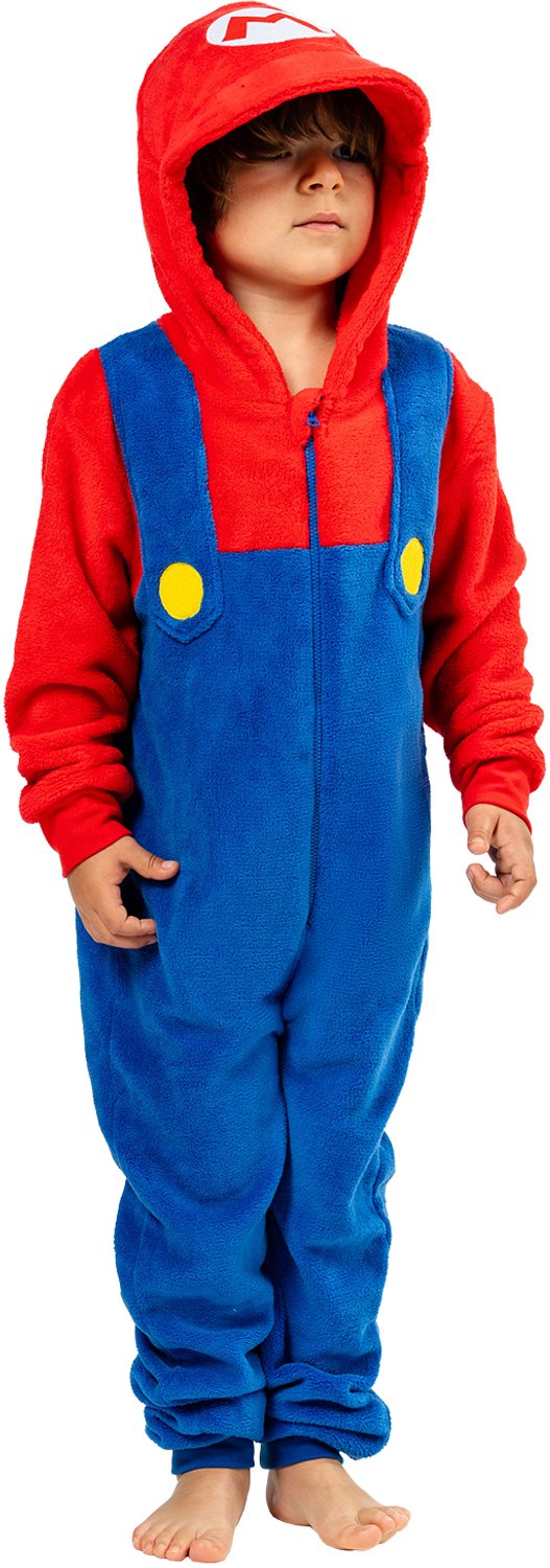 RIETHMULLER - Super Mario jumpsuit voor kinderen - 110 (4-6 jaar)