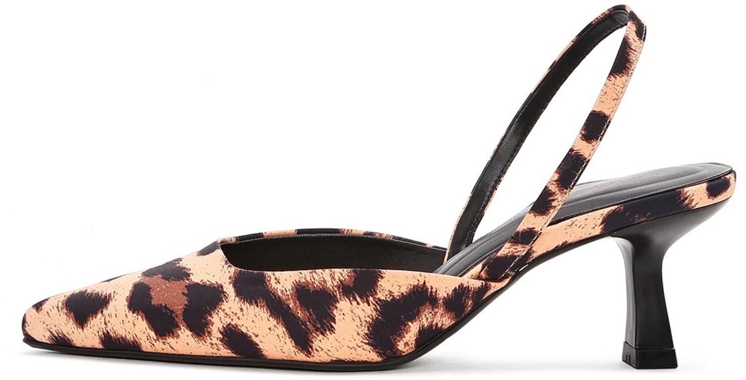 DERIMOD Heeled Shoes Textile Heeled Shoes