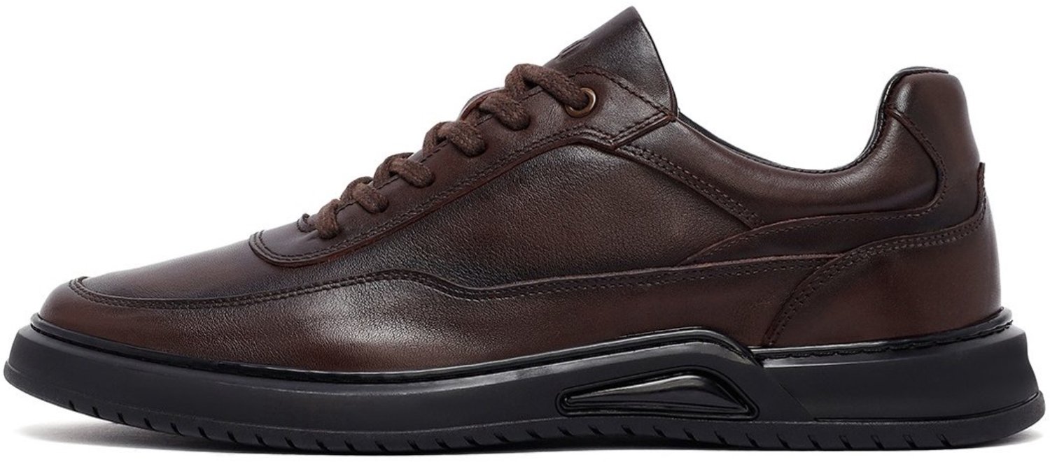 DERIMOD Casual Sneakers Leather Casual Sneakers