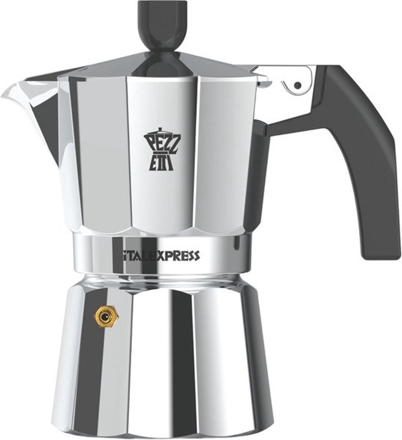 Aluminium espressomaker - 3 koppen - Klassieke Italiaanse moka pot