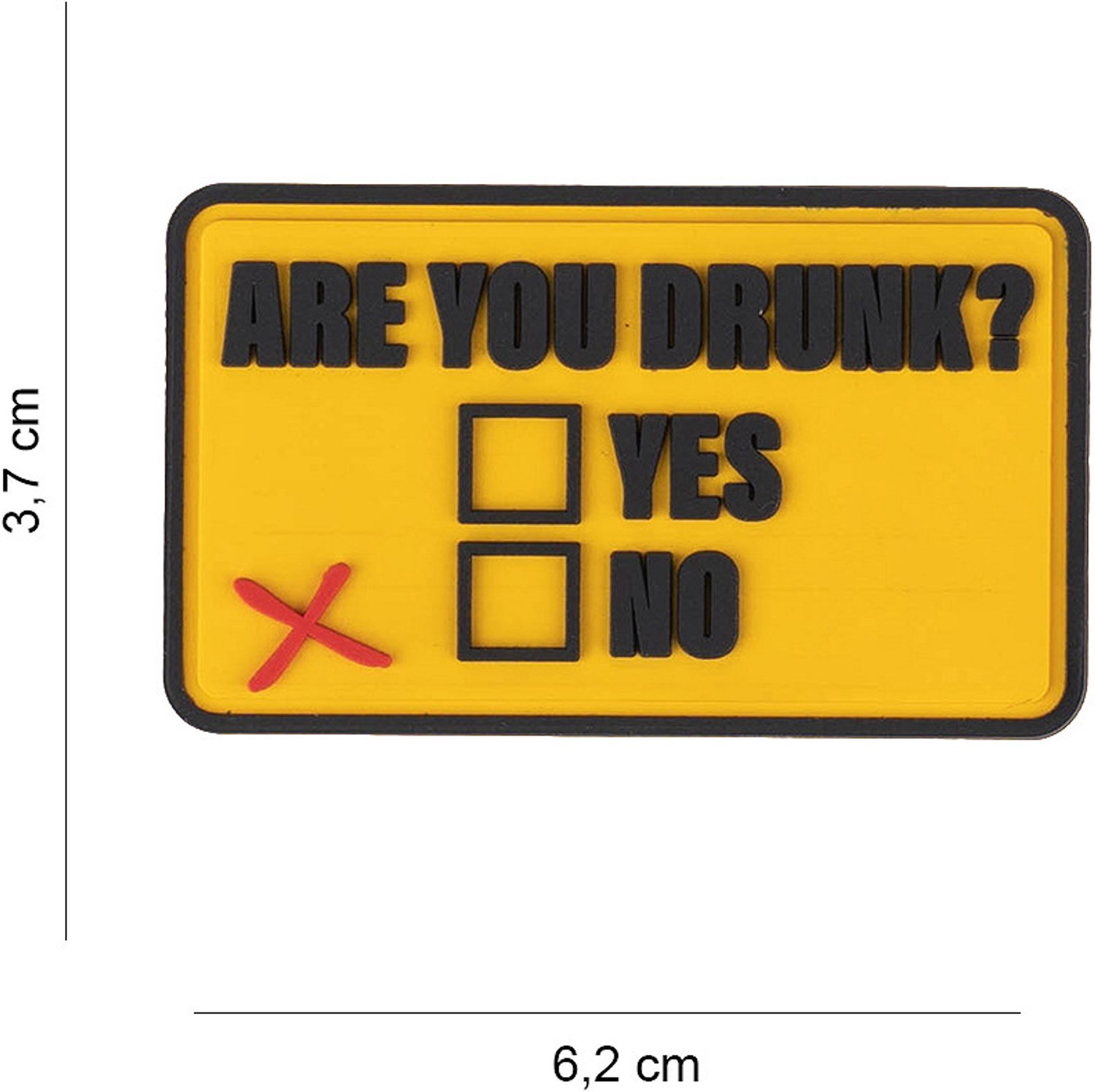 Embleem 3D PVC Are you drunk? #3069