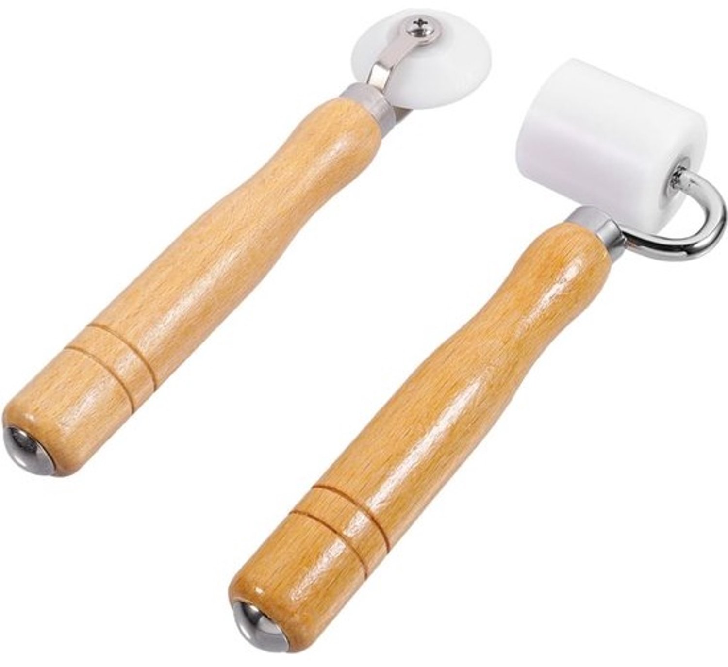 Behangrolgereedschap - Drukroller en naadroller - Behang aanbrengen - Ergonomisch ontwerp - 18.5x6CM - Khaki