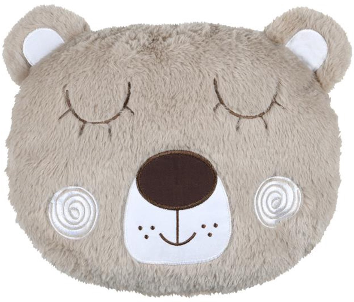 STOF - Sierkussen - Pluche kussen voor kinderen, dier, TOBY - beige
