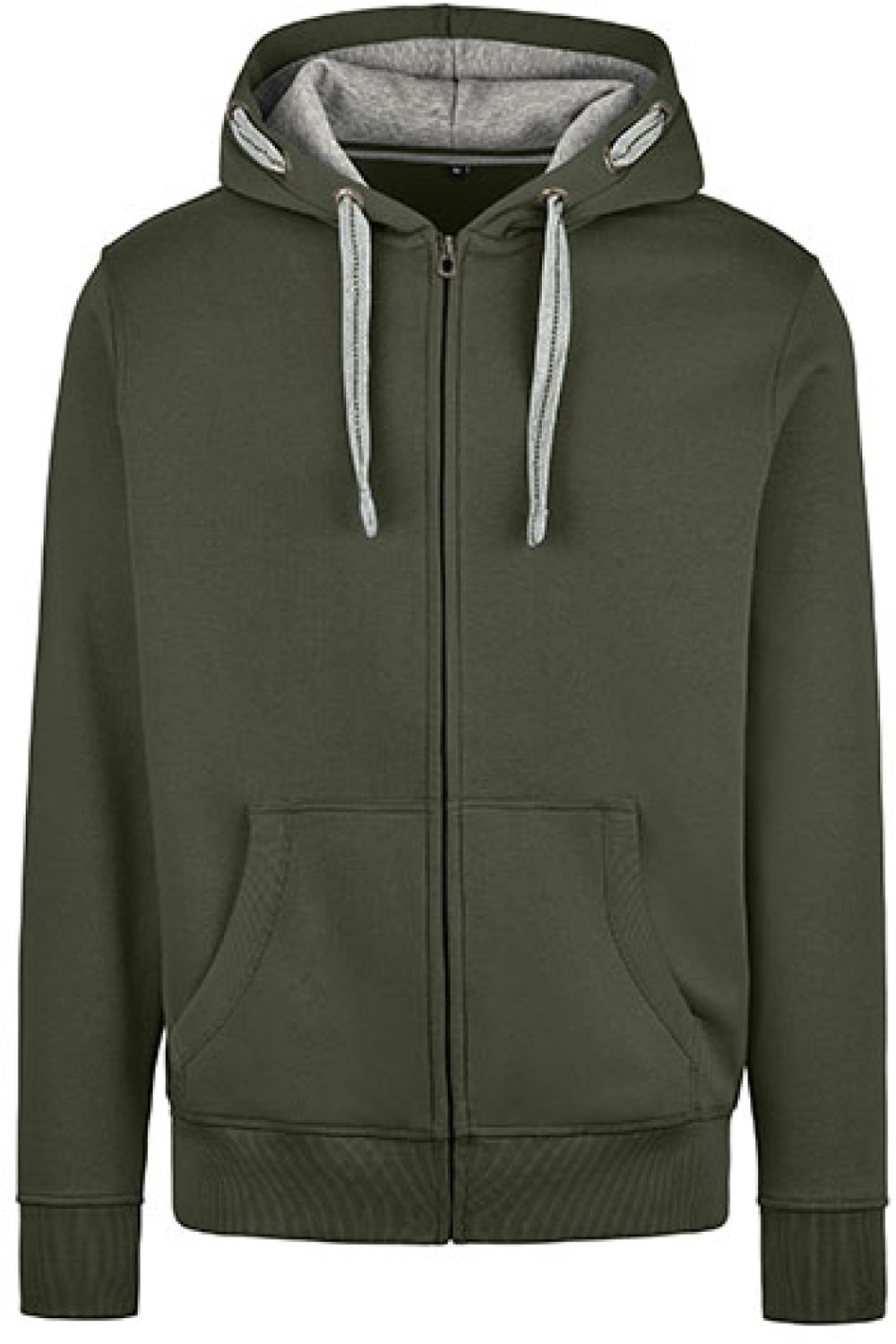 HRM - Men´s Hooded Jacket - Olive - 4XL
