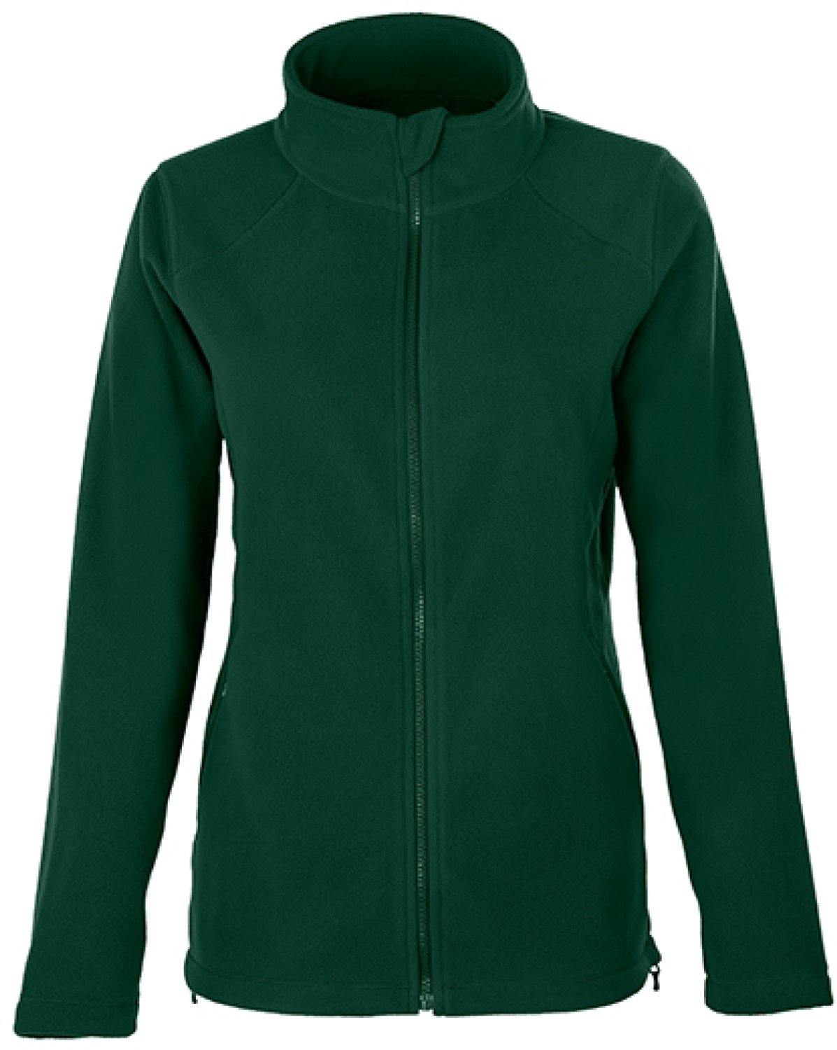 HRM Women´s Full- Zip Fleece Jacket HRM1202 - Bottle Green - S