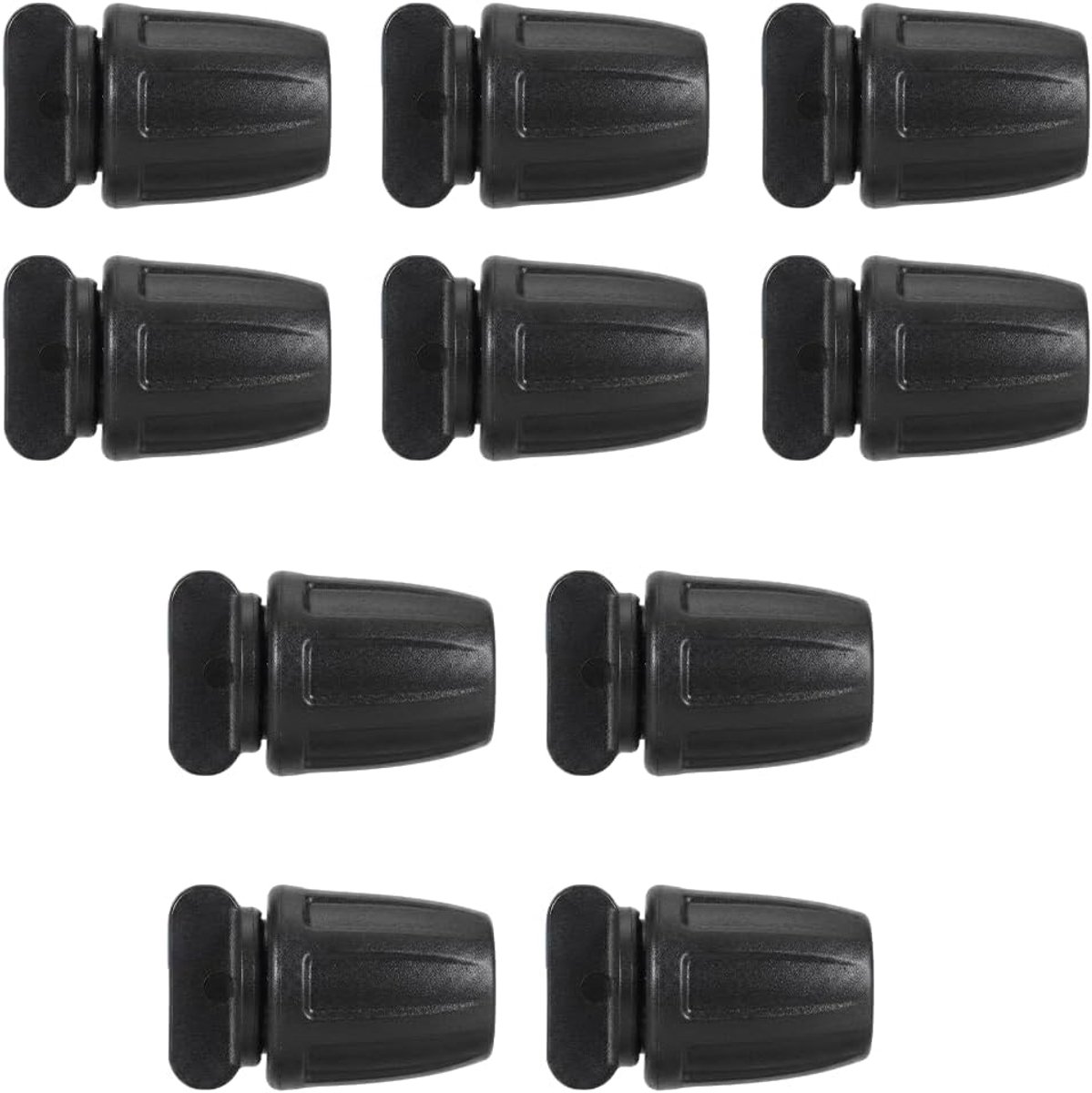 10 stuks irrigatiekranen, eindstoppen voor 8/12 mm druppelirrigatieslang, druppelirrigatieslang, stekker voor micro-irrigatiesysteem, tuin en gazonirrigatie
