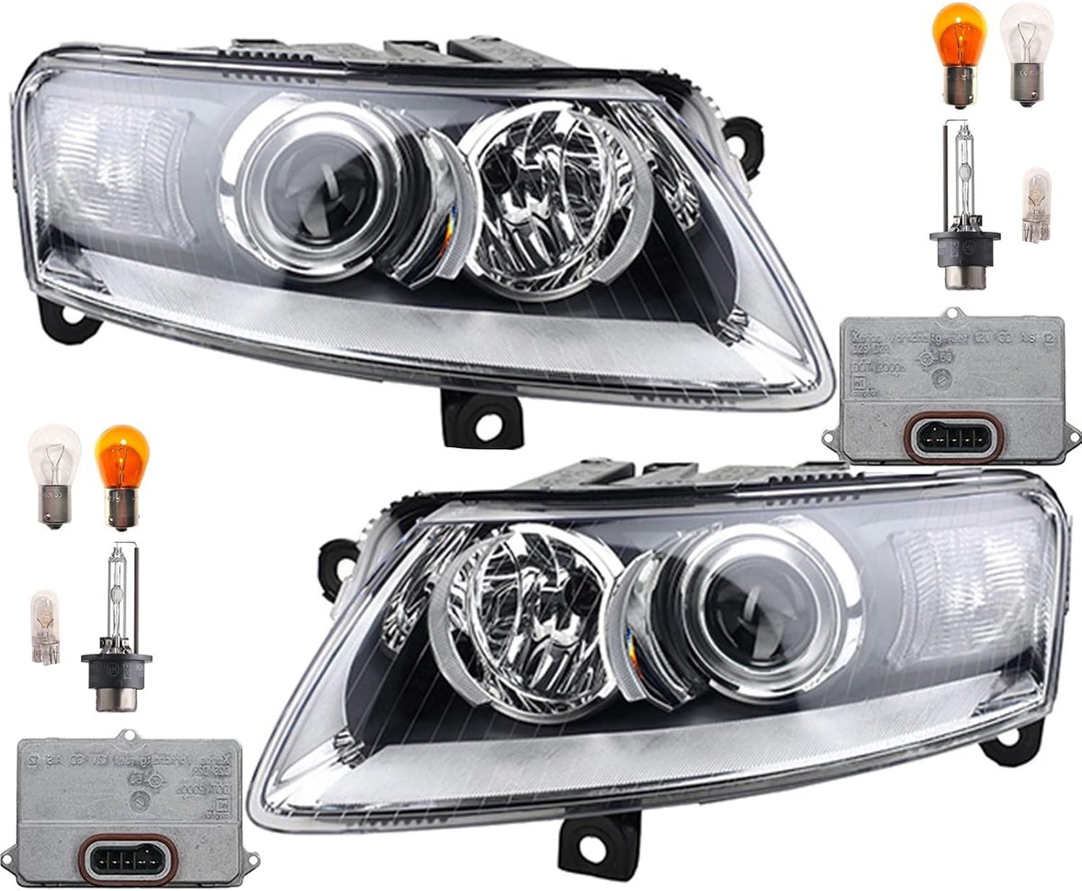 Koplampen Xenon geschikt voor A6 4F set D2S LR 04-08 Illumin. Controle-eenheid