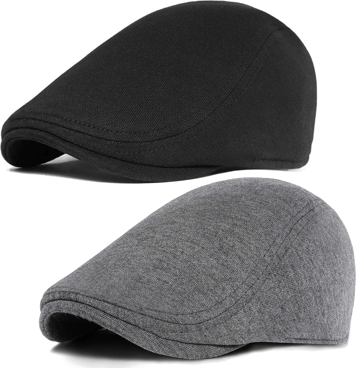 Newsboy Hoed Voor Heren, Elastische Platte Hoeden, Krantenjongenshoed Voor Herfst en Winter