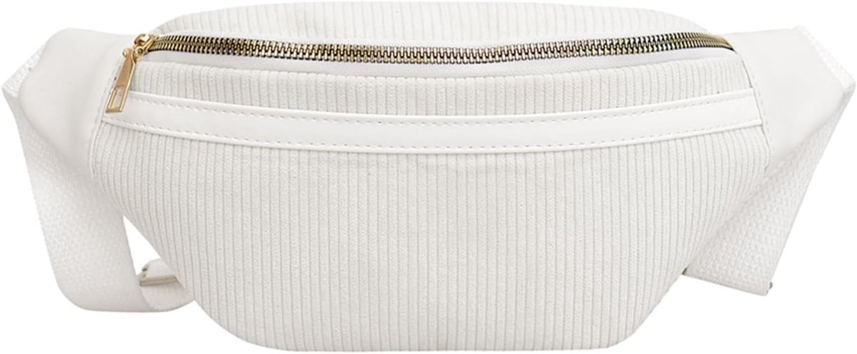 Cord Waist Bag Men and Women Shoulder Bag Crossbody Bag with Adjustable Strap Crossbody Waist Bag Women's Waist Bag - ShopVlot