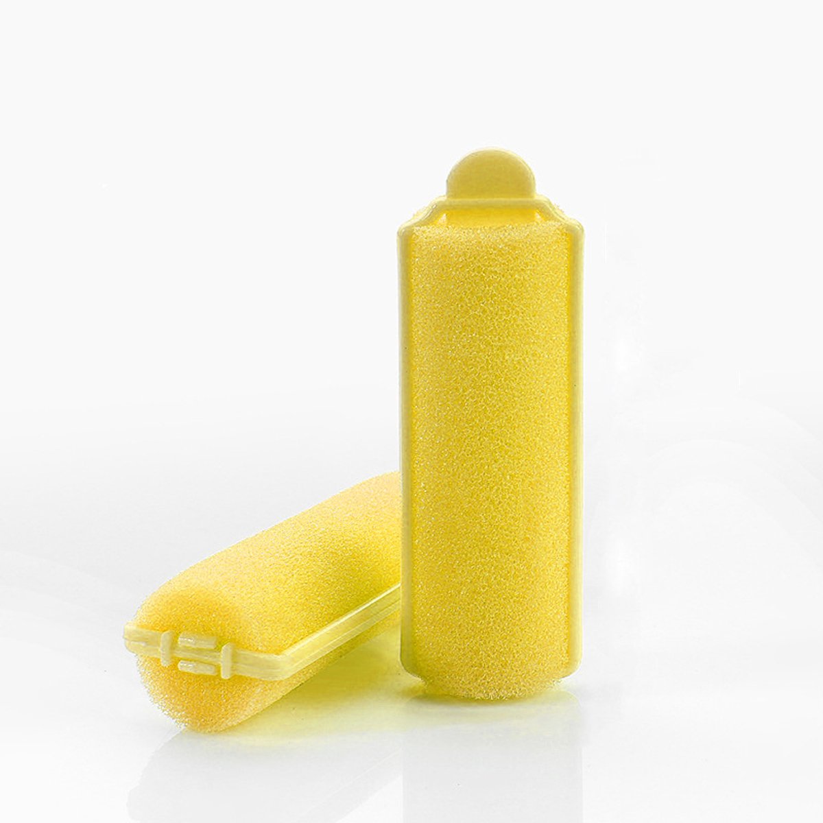 Krultangen – Set van 6 – Zachte schuimkrultangen voor lang haar – Diverse maten zachte schuimkrultangen – Schuimkrultangen met drukknopen – Krultangen voor gebruik 's nachts zonder verwarming–Geschikt voor vrouwen, meisjes en kinderen–Diameter 3.6 mm