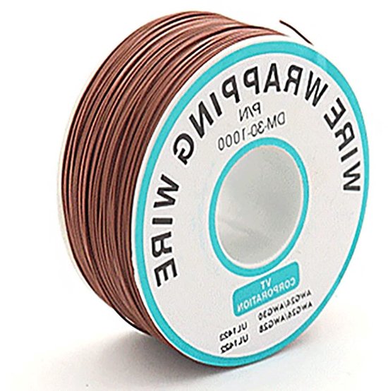 30AWG 0.25mm Rood Solide Draad - Kleurige Elektrische Kabel Spoel voor DIY Projecten, Flexibele en Zachte Tinned Koper Draden — afbeelding 4