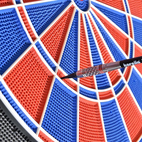 Karella Soft dart tips Pro-Tip 1000 pieces, super stable and perfect grip in the board, black, white - ShopVlot van Karella — afbeelding 4